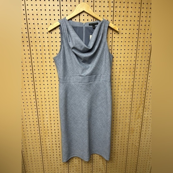 Banana Republic Cowl Neck Midi Sheath Dress - Picture 2 of 5